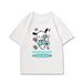 DH Pudding Dog Pacha Dog Kulomi Hello Kitty Yugui Dog Melody Super Hot Girls T-shirt Short Sleeve Pure Cotton