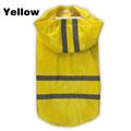 SPGIE Pet Dog Cat Puppy Raincoat Hoodie Jacket Hooded Rain Coat Clothes Waterproof(Yellow)XL