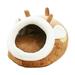 Winter Pet Nest Small Pet Warm Supplies Cute Cartoon Animal Modeling Honeybug Flying Dutch Pig Hamster Nest Rabbit Nest Metal Pet Houses for outside on Pole Pethouse T Shirt Pet Food Mix Hanging Pet