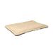 Dog Crate Pad Durable Dog Crate Beds with Zip-ties X-Small Pet Crate Mat Fits Standard Crate Sizes for Living Room Bedroom Home Apartment Indoor 23 x17 Machine Washable Beige Velvet