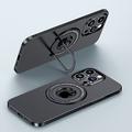 telefono Custodia Per iPhone 17 Pro Max 17 Air 15 14 Pro Max Plus 13 12 Pro Max Copertura Posteriore con Supporto Supporta la Ricarica Wireless Resistente agli urti PC Metallo