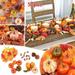 Brenberke Simulation Pumpkin Halloween Decoration Pumpkin Model Vegetable Cabinet Display Photography Props