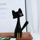 Brenberke Simple And Creative Cat And Animal Decorations Modern Fashion Home Porch Living Room TV Cabinet Desktop Shop Decorations