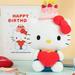 35Cm Original Sanrio Kawaii Hello Kitty Kuromi My Melody Plushie Sanriodolls Soft Stuffed Hello Kitty Plush Gifts for Kids Toy