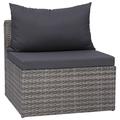 Irfora parcel Patio Set With Cushions CouchFurniture Sofa SetCouch Patio Sofa Patio Couch 4 Piece Patio Poly Rattan Furniture Patio Chusui Weather-resistant EasyRewis