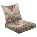 2-Piece Deep Seating Cushion Set paisley pattern paisley necklace pattern leopard skin pattern abstract Outdoor Chair Solid Rectangle Patio Cushion Set