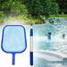 Flag Day Clearance Pool Skimmer - Pool Net Pool Skimmer Net with Solid Plastic Frame Skimmer Net with Fine Mesh Net Pool Nets for Cleaning Leaf of Swimming Pools Spas Hot Tubs and Fountains