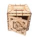 DIY 3D Wooden Puzzle Treasure Box Girl Jewelry Storage Box Mechanical Model Valentine s Day Birthday Gift