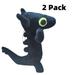 Toothless Stuffed Animal How to Train Your Dragon 9.75 Dancing Toothless Plush Toys Stuffed Animals Dragon Stuff Figures Toys Plushie for Children Friends Fan Boys Girls (Black) - 2 Packs