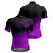 GLVSZ Men s Basic Cycling Jerseys Short Sleeve Full Zip Up Mountain Bike Shirts Breathable Quick Dry UPF 50+ Bicycle Shirt