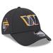 Youth New Era Graphite Washington Commanders 2024 NFL Draft 9FORTY Adjustable Hat