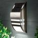 WEMDBD 2led Stainless Steel Solar Induction Wall Light Solar Powered LED Wall Light Motion Sensor Security Lamp Outdoor Lamp