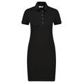 Lacoste Damen Polokleid Slim Fit, schwarz, Gr. 38