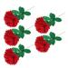 Lmueinov 5PCS Carnation Bouquet DIY Art Kits Mother s Day Simulation Flower Decor Mother s Day Gift Best Gift For Her