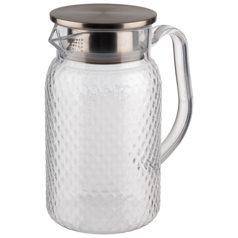 APS Saft- / Wasserkanne, Ø 11,5 cm, H: 24 cm, 1,8 Liter, Polycarbonat, transparent Image