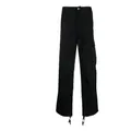 Carhartt Wip, Trousers, male, Black, W32, Straight Trousers