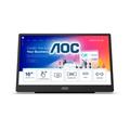 AOC 16T2 Computerbildschirm 39.6 cm (15.6") 1920 x 1080 Pixel Full HD LED Touchscreen Schwarz