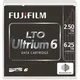 Fujifilm LTO Ultrium 6 tape Leeres Datenband 2.5 TB 1.27 cm