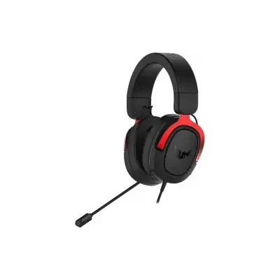 ASUS TUF Gaming H3 Kopfhörer Kabelgebunden Kopfband Schwarz, Rot