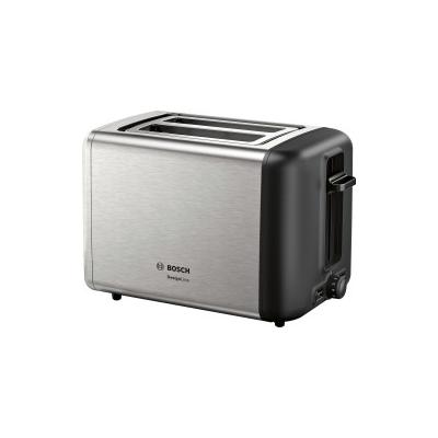 Bosch TAT3P420 Toaster 2 Scheibe(n) 970 W Schwarz, Edelstahl
