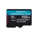 Kingston Technology 256GB microSDXC Canvas Go Plus 170R A2 U3 V30 Einzelpack ohne Adapter