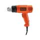 Black & Decker KX1650-QS Heißluftpistole 740 l/min 600 °C 1750 W Schwarz, Orange