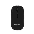 Nilox Mouse MW30 Black Maus Beidhändig RF Wireless Optisch 1600 DPI