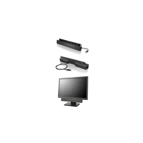 Lenovo USB Soundbar Schwarz 2.0 Kanäle 2.5 W