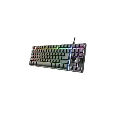 Trust GXT 833 Thado TKL Tastatur USB QWERTY Italienisch Schwarz