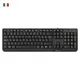 NGS FunkyV3, QWERTY, IT Tastatur USB Italienisch Schwarz