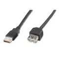 ASSMANN Electronic 2m USB 2.0 Kabel A Schwarz