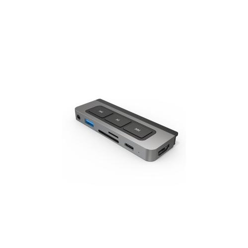 Targus HD449 Schnittstellen-Hub USB Typ-C 5000 Mbit/s Silber