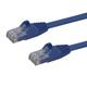 StarTech.com 15m Cat6 Snagless Gigabit UTP Netzwerkkabel - Cat 6 RJ45 mit Knickschutz Blau