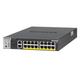 NETGEAR M4300-16X Managed L3 10G Ethernet (100/1000/10000) Power over (PoE) 1U Schwarz