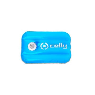 Celly Poolpillow Tragbarer Mono-Lautsprecher Blau, Weiß 3 W