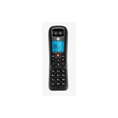 Motorola CD4001 DECT-Telefon Anrufer-Identifikation Schwarz