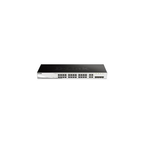 D-link Dgs-1210-24 Managed L2 Gigabit Ethernet (10/100/1000) 1u Schwarz