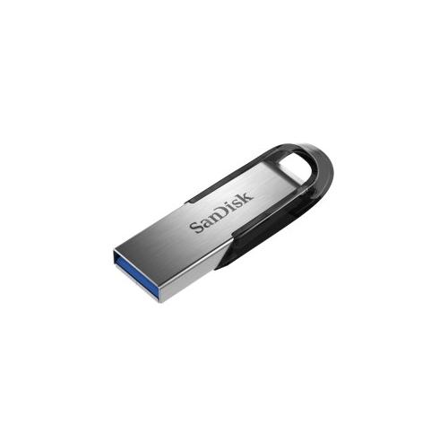 SanDisk Ultra Flair USB-Stick 32 GB USB Typ-A 3.2 Gen 1 (3.1 Gen 1) Schwarz, Edelstahl