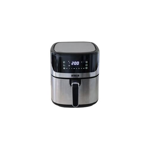 Hot Air Fryer Noveen Af550 6.5 L 1600 W Black Silver