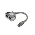 Digitus CAT 5e Patchkabel-Adapter, 2x 5e, geschirmt