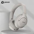 Picun Hybrid Active Noise Cancelling Headphones With BuiltIn Microphone H Playing Time HiRes Audio Deep Bass Wireless Over Ear Foldable Headphones F