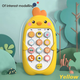 PC Infant Baby Mobile Phone Toy Can Bite And Gnaw Baby Music Early Education Puzzle Childrens Simulatio Phone Machine