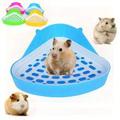 pc Small Animal Litter Box Triangle Toilet Suitable For Hamsters Rabbits And Other Small Pets Available In Multiple Colors Pet Cleaning Product