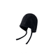 Soft Cute Knitted Pile Hat For Women Earmuff Tie Design Trendy Winter Headgear Casual