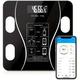 Pc Weight Scale Body Fat Scale With Smart Digital LED Weight Scale With Fat Measurement Connectable To Smartphone App Suitable For Home Use Supports M