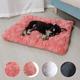 PC Washable Fluffy Pet Crate Bed For Dog AntiSlip Pet Mat Bed For Cat Fluffy Comfy Pet Sleeping Mat For Large Jumbo Medium Small Dogs Breeds