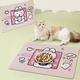 pcs Pet Placemat Cat Bowl Mat Waterproof AntiSlip And Leakage Food Mat With Rabbit Pattern