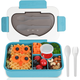 JOESTAR Bento Lunch Boxes Compartment Lunch Box Containers For AdultsMeal Prep Containers Accessories Reusable And Leakproof Blue