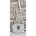 Coach Bags | Coach Poppy Swingpack Nwt Metallic Silver Ivory Signature Canvas Crossbody 47018 | Color: Silver/White | Size: Os