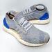 Adidas Shoes | Adidas Womens Ultraboost X Gray Blue Knit Running Sneakers (Bb6155) - Size 7 | Color: Blue | Size: 7